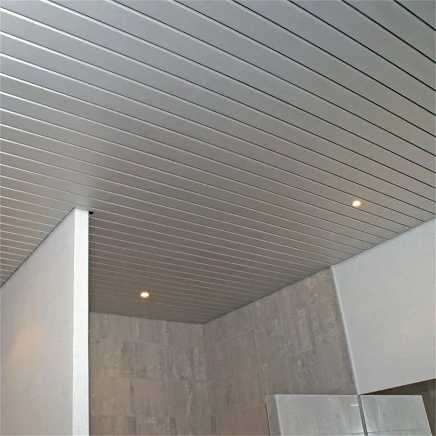 Metalen lattenplafond
