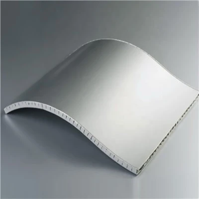 Gebogen aluminium honingraatpanelen