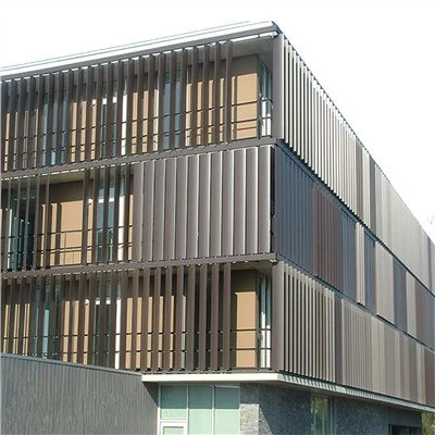 Vaste aluminium lamellen