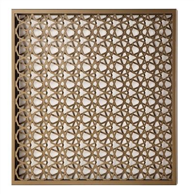 Holle gesneden aluminium panelen
