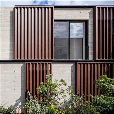 Verticale aluminium lamellen