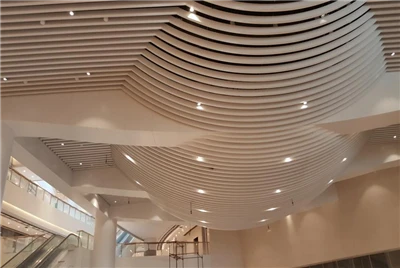 Aluminium geperforeerd stripplafondpaneel 3,0 mm massieve panelen