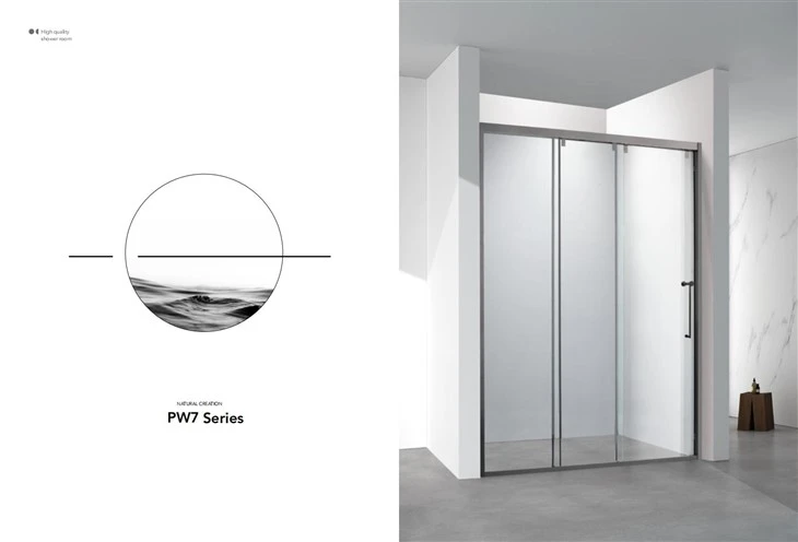 Round Short Vertical Handle Shower Room Round Short Vertical Handle Shower Room